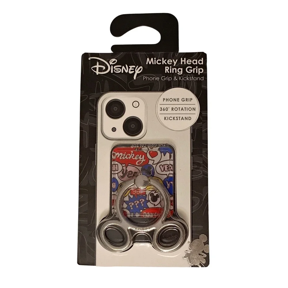 Disney Mickey‎ Mouse Smart Phone Ring Grip And Stand NEW